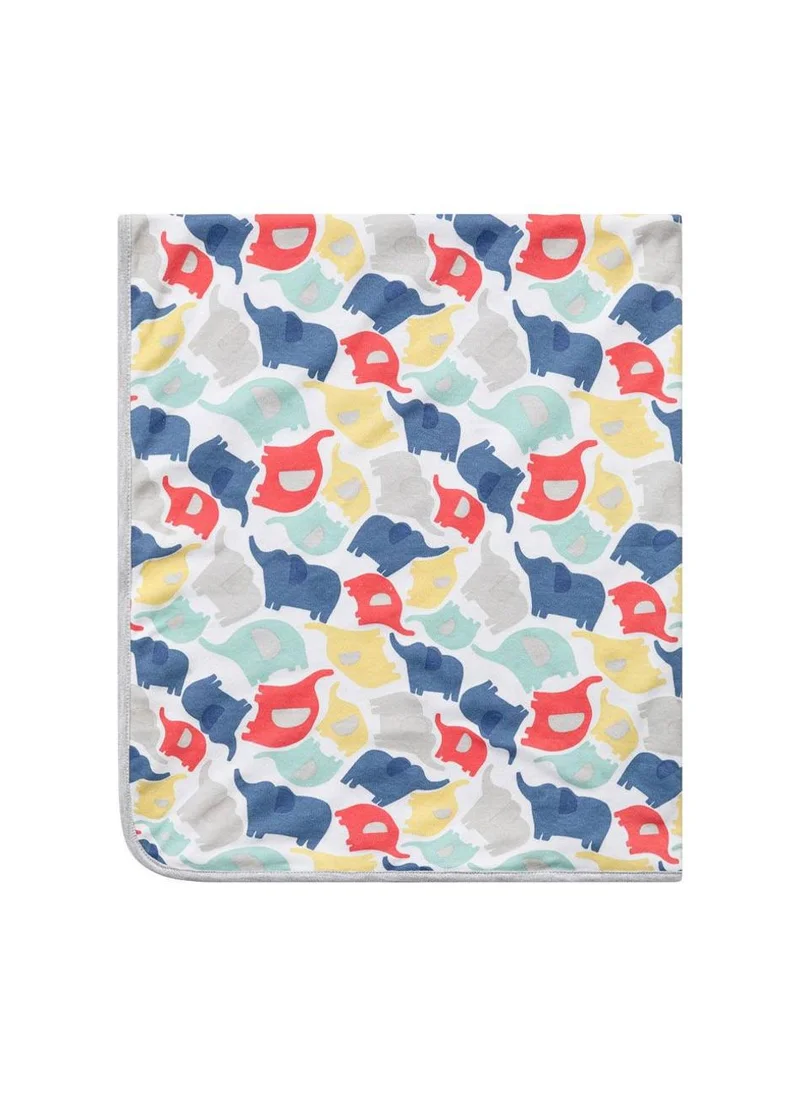 مينوتي بطانية أطفال بطبعة مرحة وتصميم مزدوج الجهتين